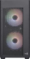 Aerocool Hexform - Mini Tower PC - 3x 120mm FRGB fans - Zwart