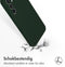 Accezz Samsung Galaxy S23 FE - Liquid Silicone Backcover - Schokabsorberend - Donkergroen