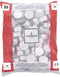 Omid Home Candra - Theelichten - 40 stuks - 8 branduren - wit