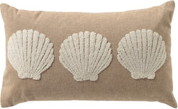 Dutch Decor MERLIJN - Sierkussen 30x50 cm - Irish Cream - beige - Inclusief binnenkussen