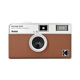 KODAK Ektar H35 Analoge retrocamera met flits Bruin