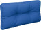 vidaXL - Palletkussen - 70x40x12 - cm - stof - koningsblauw