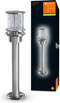 LEDVANCE Buitenarmatuur LED: voor verdieping, E27, ENDURA CLASSIC POST / 22-…24- V, body materiaal: stainless steel, IP44