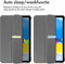 imoshion iPad 11 (2025) / 10e gen (2022) - Trifold Bookcase - Auto-wake functie - Grijs