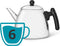 Bredemeijer - Theepot dubbelwandig Duet Classic 1,2L zwart beslag