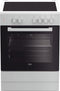 Beko FSM67010GW - Keramisch Fornuis - 4 kookzones - 66 liter oveninhoud - 85 x 60 x 60 cm