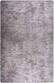 vidaXL - Vloerkleed - wasbaar - anti-slip - 80x150 - cm - grijs