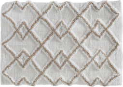5Five Elegante badmat Etnisch - Taupe - 50 X 75 cm - Katoen
