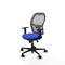 Piqueras y Crespo 1D036N0 - Bureaustoel - Verstelbare hoogte met armleuning - Blauw