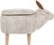 REINDEER - Hocker - Beige - Polyester