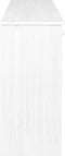 vidaXL - Dressoir - met - 6 - lades - 113x35x73 - cm - massief - grenenhout - wit