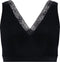 Chantelle Bralette - Kanten top met vulling - Soft Stretch - Brede bandjes - M - Zwart
