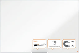 Nobo Impression Pro Magnetisch Whiteboard Van Staal 1800x1200mm - Inclusief Whiteboard Marker - Wit