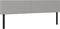 vidaXL - Hoofdborden - 2 - st - 80x5x78/88 - cm - stof - lichtgrijs