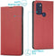 iMoshion Hoesje Geschikt voor Motorola Moto G60s Hoesje Met Pasjeshouder - iMoshion Slim Folio Bookcase - Rood