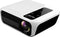 Belesy® Beamer Projector Z3 Compact - Support 4K - Contrast 10.000:1 - 4.500 Lumen - Projectie 50 tot 200 inch - Beamers - Wifi & Android - Cadeau - WK 2022 - Moederdag