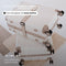 ONYX 3-delige Kofferset - Handbagage en Check-in koffer - TSA slot - 360° Spinner wielen - Lichtgewicht - Beige