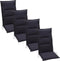 Summerset Club - 4-delige Tuinkussenset hoge rug - Indigo *4 halen = 1 betalen