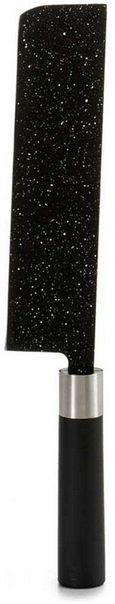Groot kookmes Marmer 5,3 x 33 x 2,3 cm Zwart Roestvrij staal Plastic (12 Stuks)