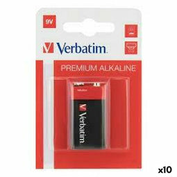 Verbatim Alkalinebatterij 9 V 6LR61 - 10 Stuks