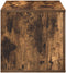 vidaXL - Opbergkast - in - Gerookt - Eiken - - - 103x41x40 - cm - - - Gemaakt - van - Samengestelde - Hout