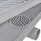 vidaXL - Doucheafvoer - 2 - st - rechthoekig - golf - 730x140 - mm - roestvrij - staal
