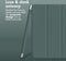 imoshion Tablet Hoes Geschikt voor iPad Pro 12.9 (2021) / iPad Pro 12.9 (2020) / iPad Pro 12.9 (2022) - imoshion Magnetic Bookcase - Donkergroen /Donkergroen