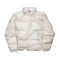 KAWS x The North Face Retro 1996 Nuptse Jacket - Maat US L (NL XL) - 100% gerecycled nylon - Kleur Moonlight Ivory