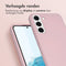 iMoshion Hoesje Geschikt voor Samsung Galaxy S22 Hoesje Met Koord - iMoshion Color Backcover met afneembaar koord - Roze