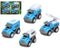 Set minivrachtwagens Blauw