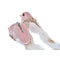 Kerstversiering DKD Home Decor Polyester Fågel (22 x 7 x 8 cm) (2 Stuks)