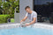 Lay-Z-Spa Hydrogenic™ - Zoutwater Chlorinator - Draadloos tot 1.400 liter - Grijs