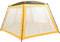 vidaXL Zwembadtent 660x580x250 cm stof geel