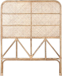 Hoofdbord DKD Home Decor Natuurlijk Bruin Multicolour Metaal Bamboe 30 x 40 cm 100 x 4 x 90 cm 102 x 4 x 127 cm