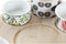 Set voor voorgerechtjes DKD Home Decor Multicolour Bamboe Keramiek Tropisch (23 x 23 x 5,6 cm) (5 Onderdelen)