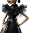 Monster High Rave'N Wednesday - Modepop - Gothic jurk met ruches - Multicolor