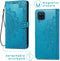 iMoshion Hoesje Geschikt voor Samsung Galaxy M22 / A22 (4G) Hoesje Met Pasjeshouder - iMoshion Mandala Bookcase - Turquoise