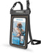 Travelly® Luxe Waterdicht Telefoonhoesje - Universeel Onderwater Hoesje - IPX68 tot 30m - Zwart