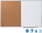 Whiteboard Duoboard Lega Economy 60x90cm