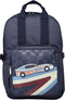 Caramel & Cie Rugzak Midden - Auto blauw
