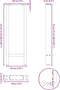 vidaXL - Salontafelpoten - 2 - st - 38x(72-73) - cm - staal - antraciet