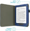 imoshion E-reader Hoesje - Geschikt voor Kobo Nia - Vegan Leather Bookcase - Donkerblauw