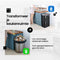 Hom&Com Prullenbak 60L - Automatische Sensor - Ozonfunctie & Geurfilter - Zwart