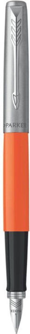 Parker Jotter Originals-vulpen | klassieke oranje afwerking | medium penpunt | blauwe en zwarte inkt