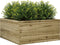 vidaXL - Plantenbak - 100x100x46 - cm - geïmpregneerd - grenenhout