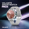 Valante ProX Smartwatch - Smartwatch Dames - Zilver staal - 44 mm - Stappenteller - Hartslagmeter - Bloeddrukmeter - Bellen via Bluetooth