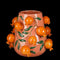 Mica Decorations Melika Vaas - Keramiek - H30,5 x Ø34 cm - Roze
