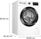 Bosch WAN282ECO5 - Wasmachine 8kg 1400t - Energieklasse A - Wit