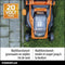 Powerplus POWDPG75561 - Accu grasmaaier - 20 V 340 mm - Grasopvangsysteem (zonder accu en lader)