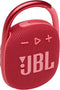 JBL Clip 4 - Draadloze speaker - IP67 waterdicht - Rood